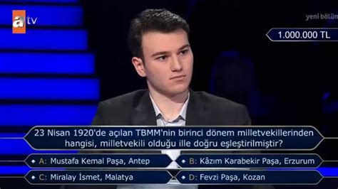 Millionaire Berk Göktaş က ဘယ်သူလဲ။ မေးခွန်း ၅ သန်းက ဘယ်တော့လဲ။